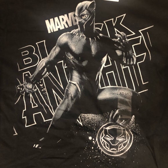 Marvel Black Panther Men’s T-shirt Medium - Picture 2 of 5